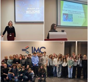 Dvyliktokų vizitas IMC