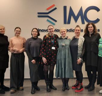 Students from Klaipėda University visit IMC