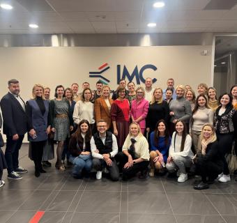 ISM magistro klubo vizitas IMC