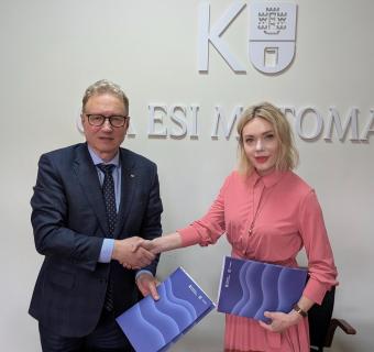 Pasirašyta bendradarbiavimo sutartis su Klaipėdos universitetu