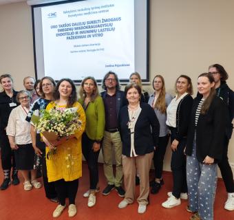 dr. Justina Pajarskienė sėkmingai apsigynė disertaciją