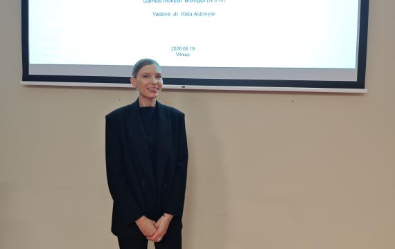 Congratulations to Dr. Agnė Vailionytė on the Successful Defense of Her Doctoral Dissertation!